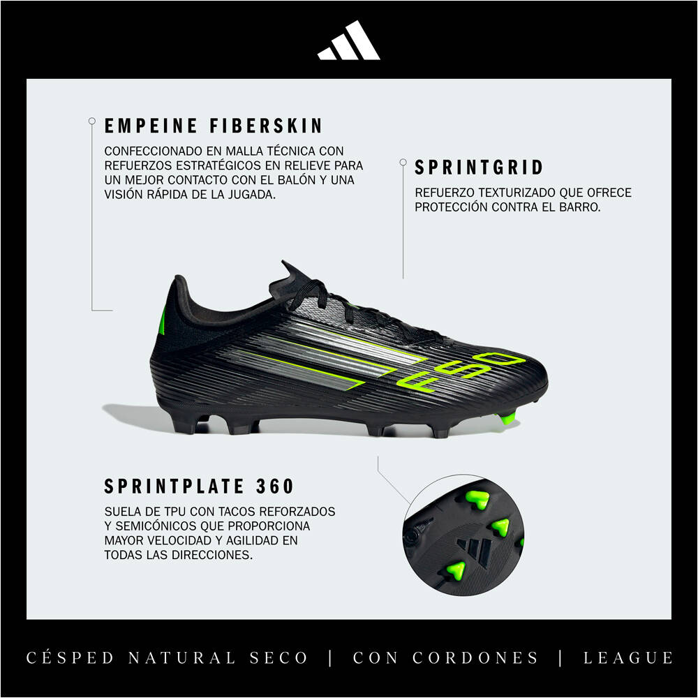 adidas botas de futbol cesped artificial F50 LEAGUE FG/MG 06