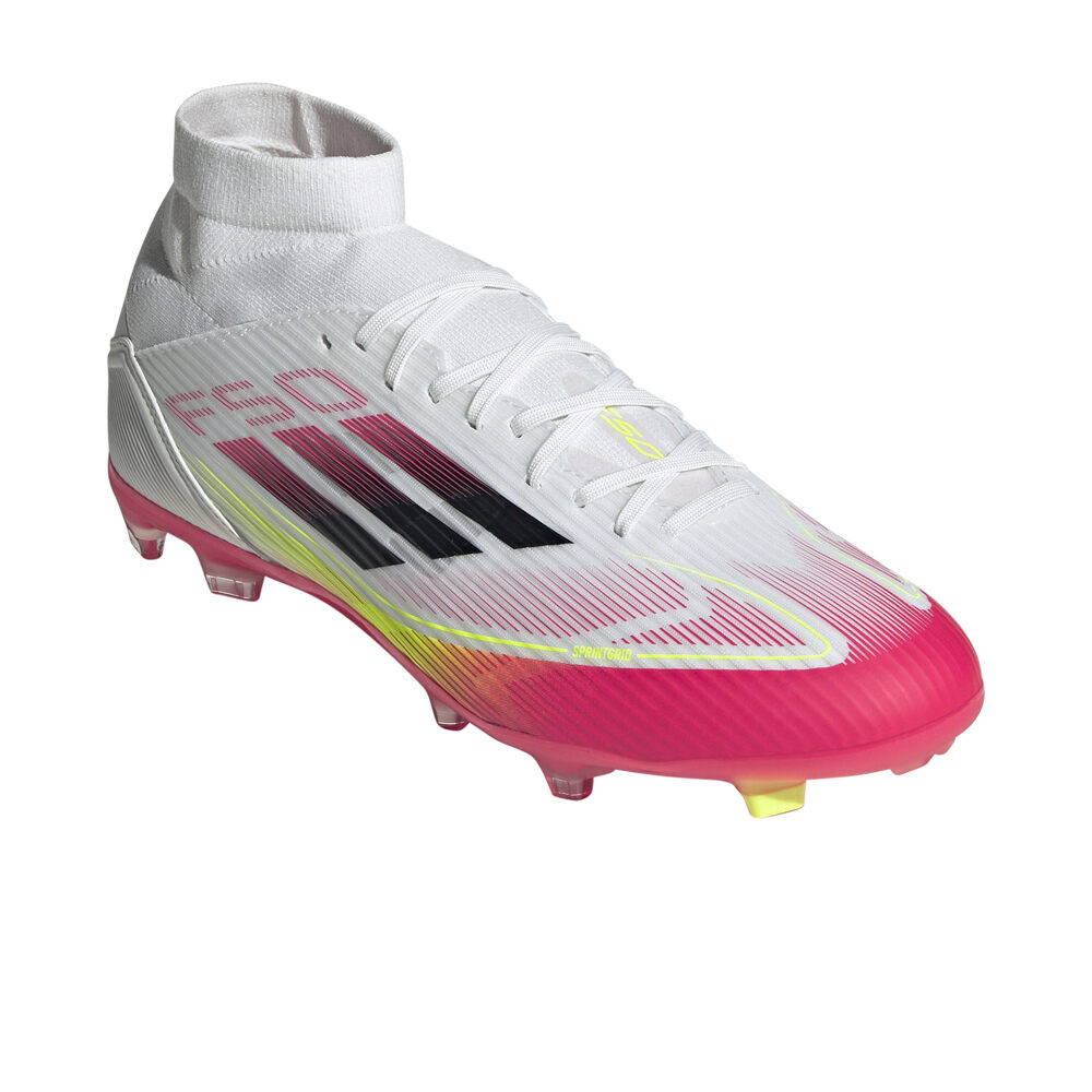 adidas botas de futbol cesped artificial F50 LEAGUE FG/MG MID lateral interior