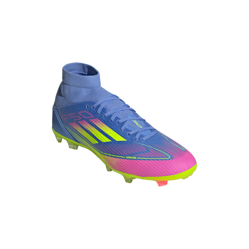 adidas botas de futbol cesped artificial F50 LEAGUE FG/MG MID lateral interior