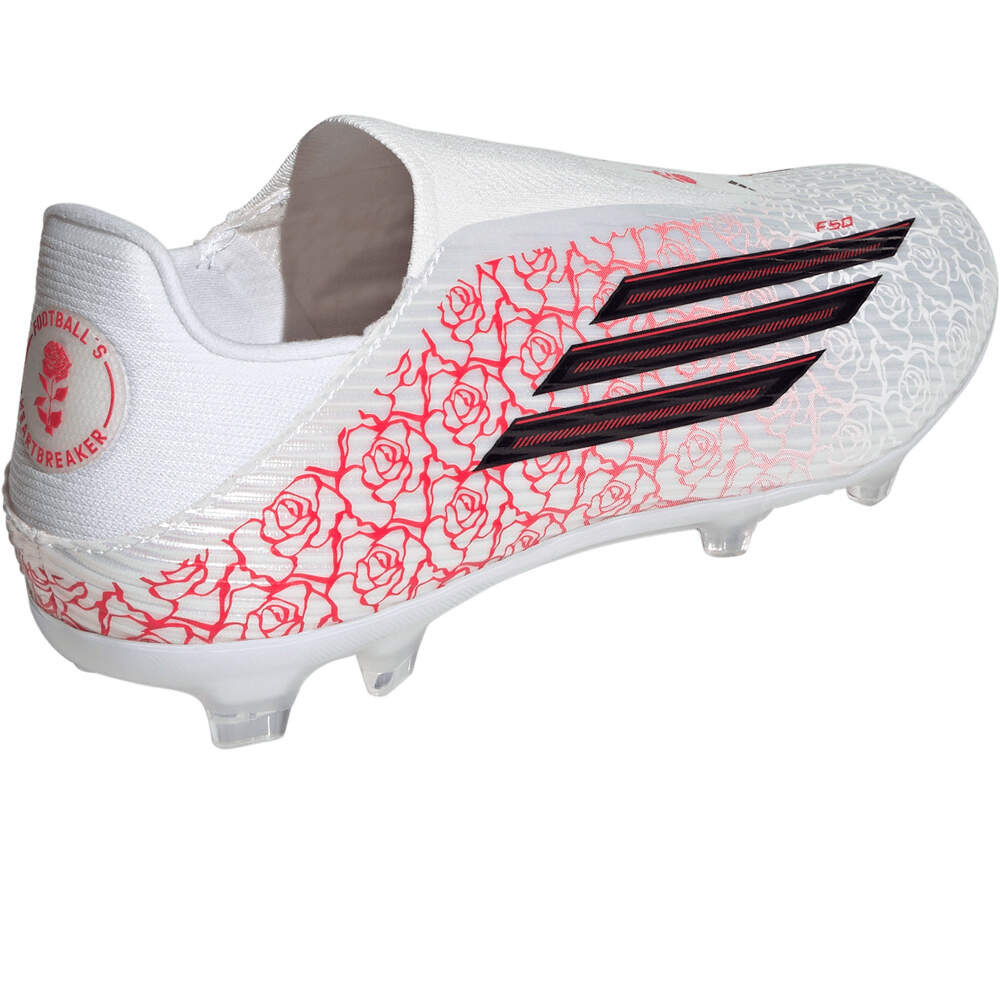 adidas botas de futbol cesped artificial F50 LEAGUE LL FG LAMINE BLRO vista trasera