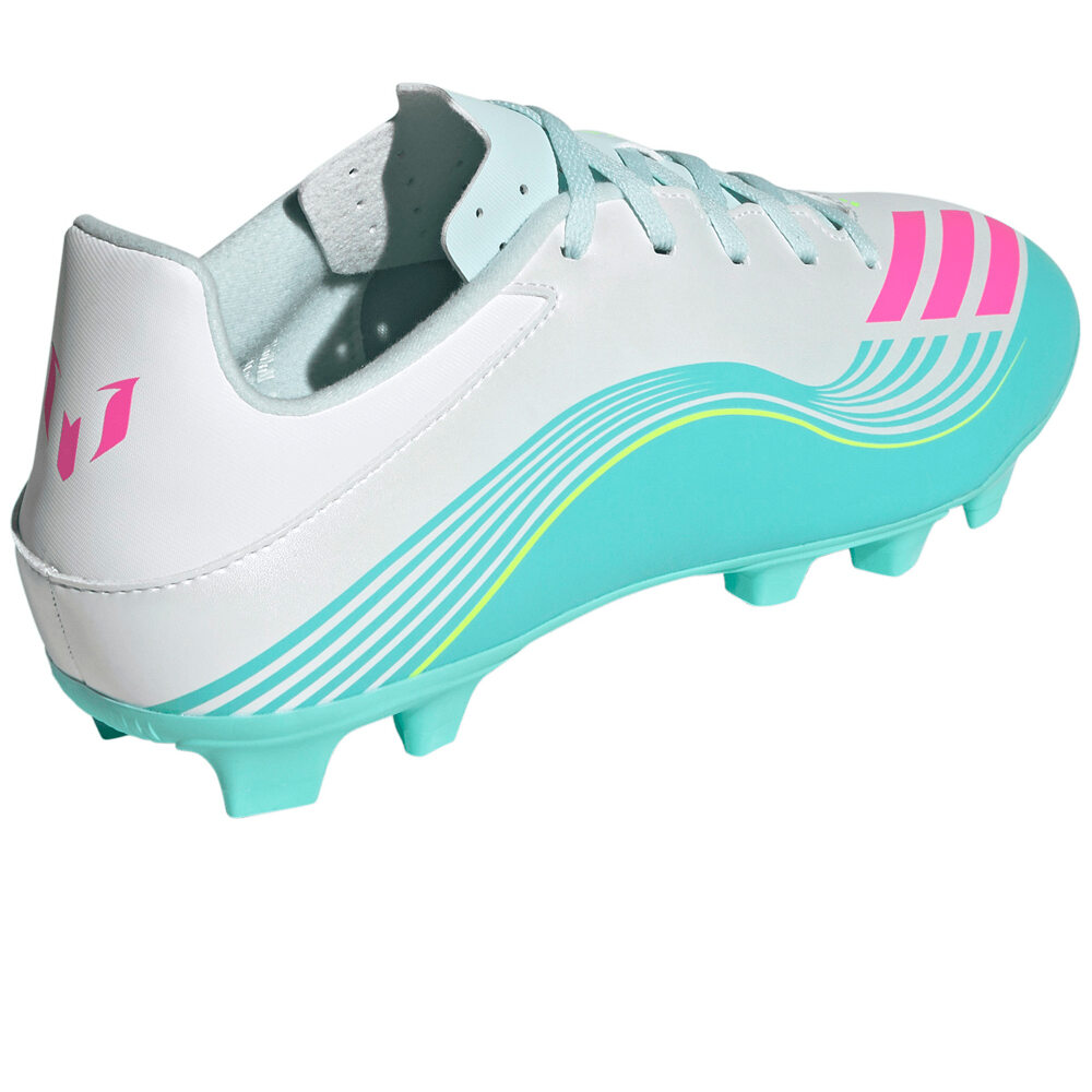 adidas botas de futbol cesped artificial F50 MESSI CLUB FG/MG vista trasera