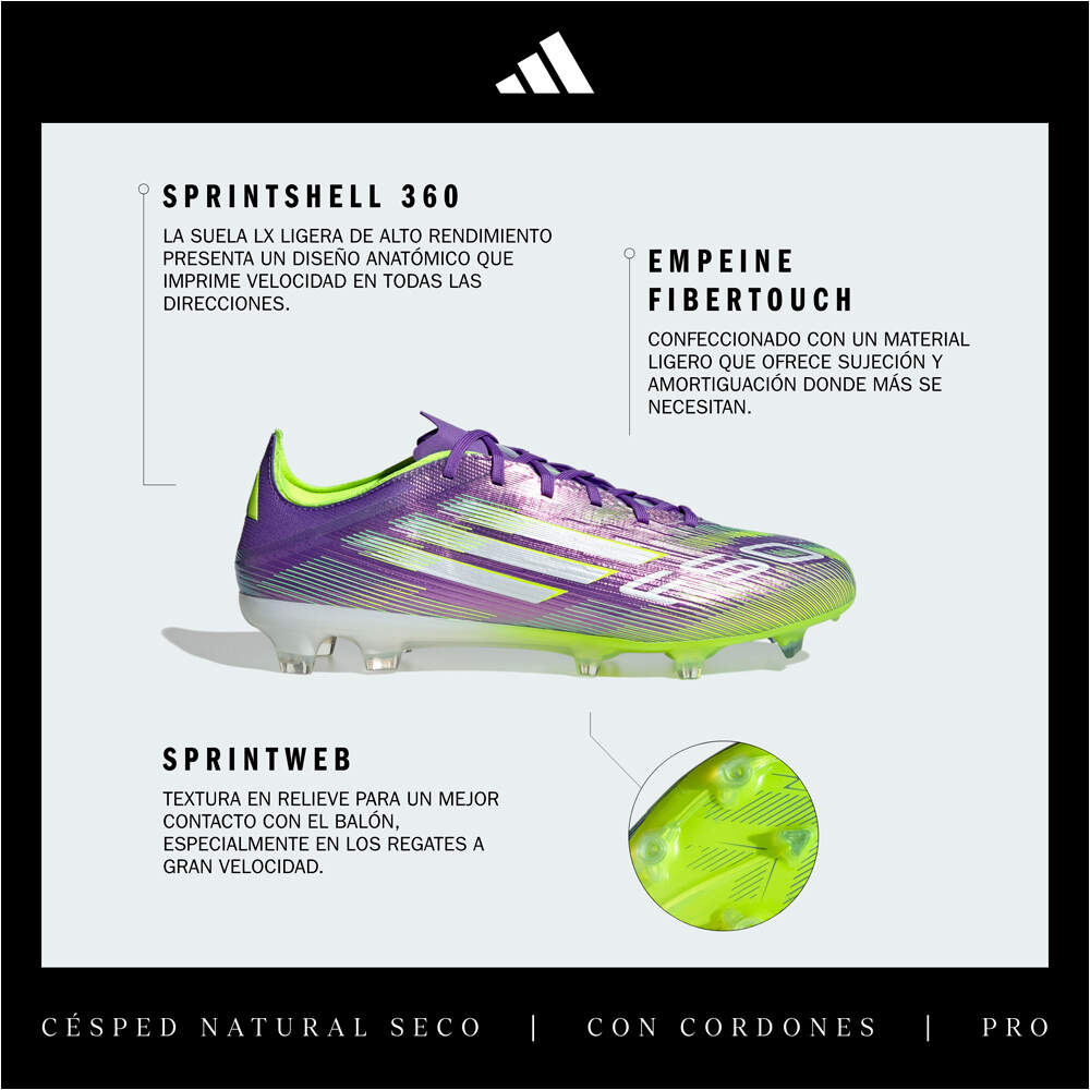 adidas botas de futbol cesped artificial F50 PRO 06