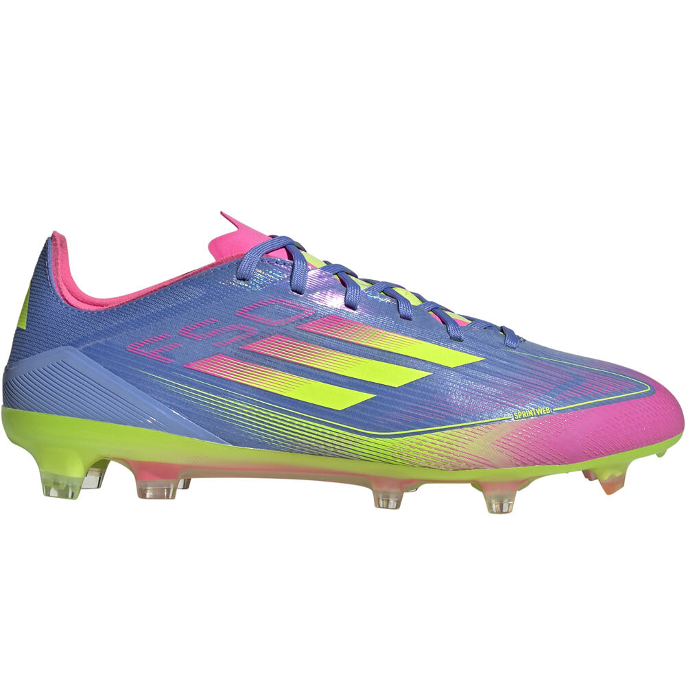 adidas botas de futbol cesped artificial F50 PRO FG AZAM lateral exterior