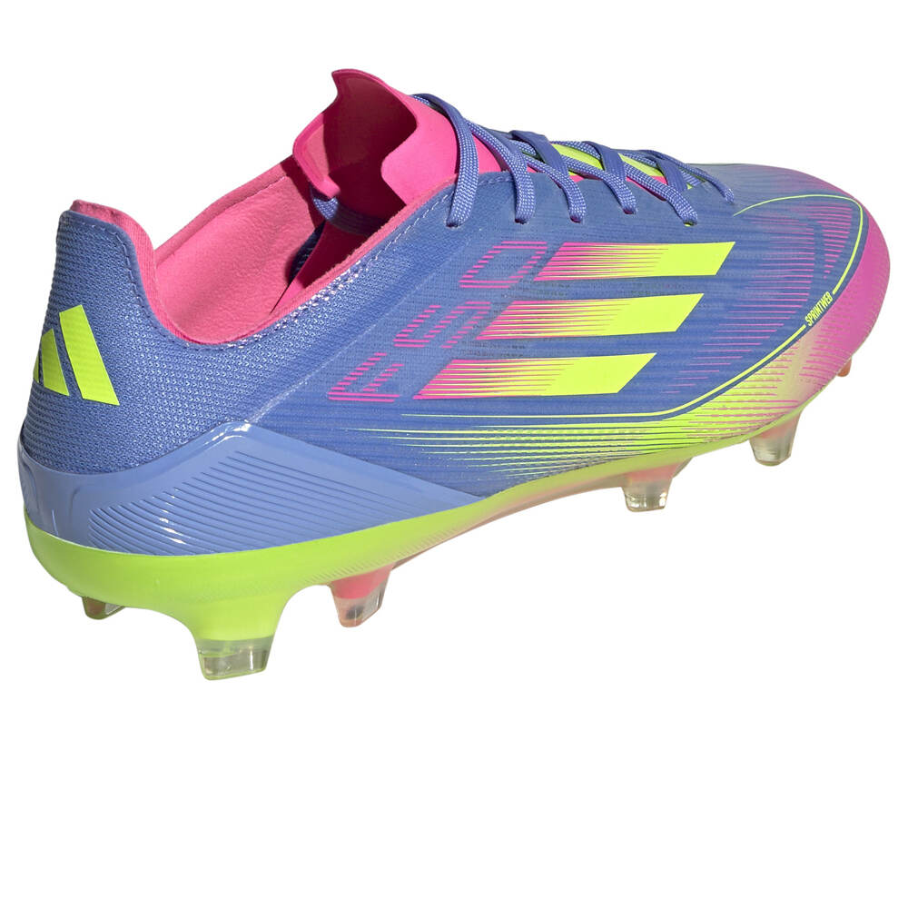 adidas botas de futbol cesped artificial F50 PRO FG AZAM vista trasera