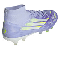 adidas botas de futbol cesped artificial F50 PRO FG/AG W CE vista trasera