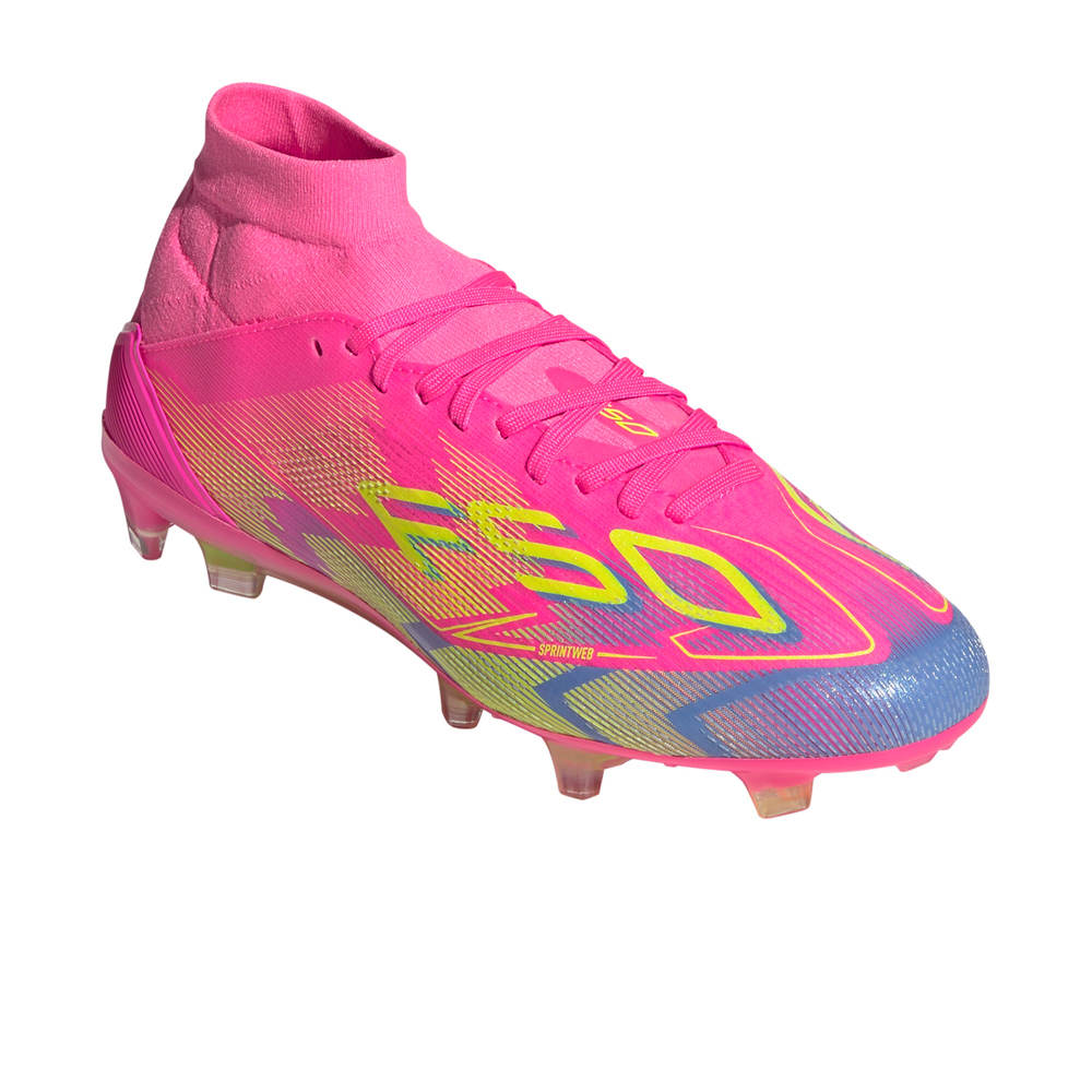 adidas botas de futbol cesped artificial F50 Pro Mid csped natural seco lateral interior