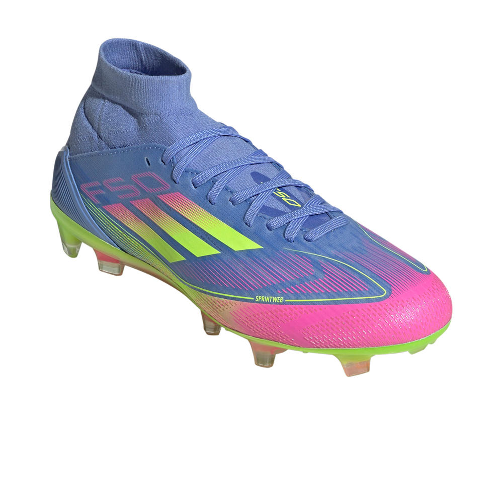 adidas botas de futbol cesped artificial F50 Pro Mid csped natural seco lateral interior