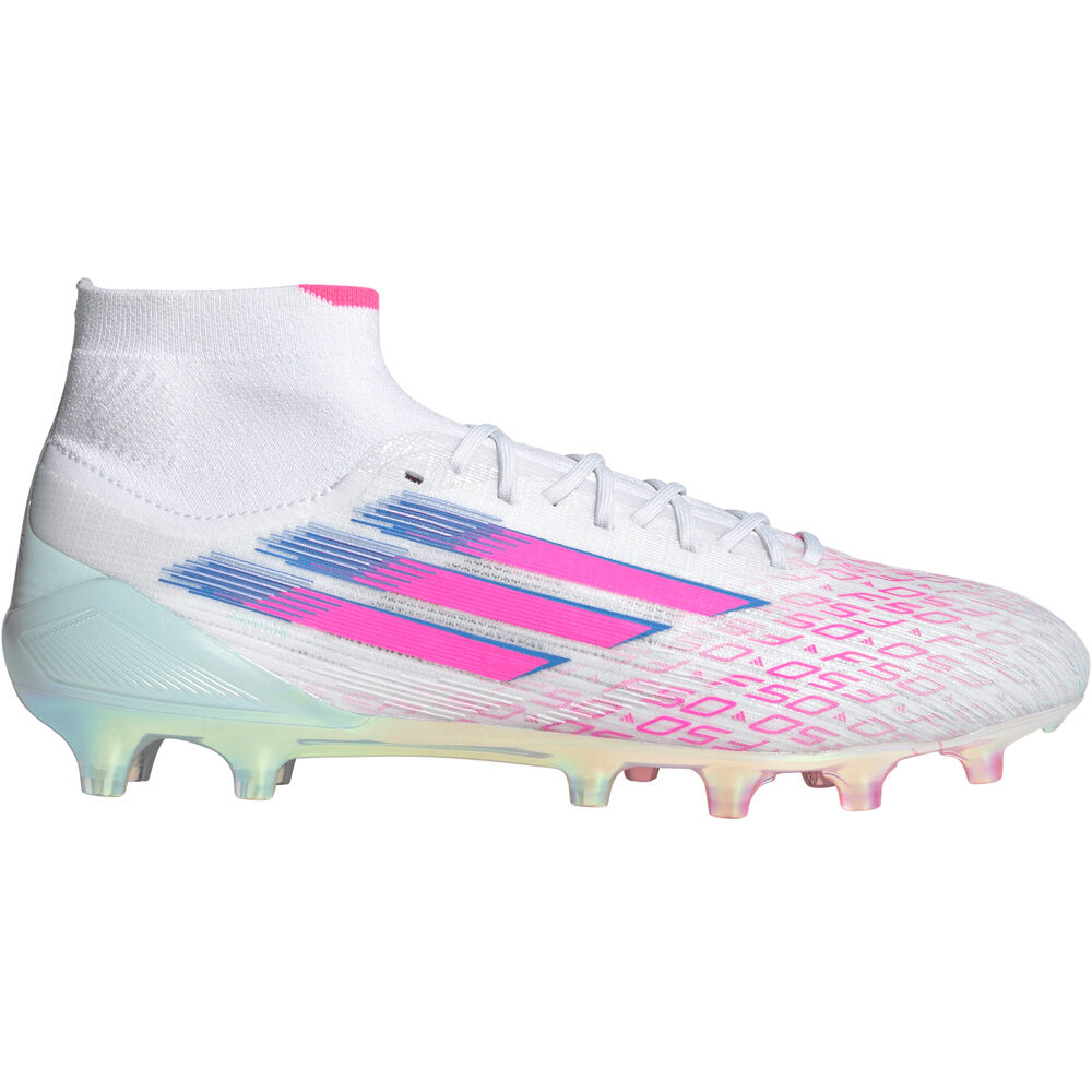 adidas botas de futbol cesped artificial F50 SPARKFUSION ELITE MID lateral exterior