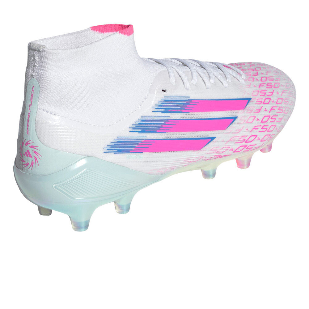 adidas botas de futbol cesped artificial F50 SPARKFUSION ELITE MID vista trasera