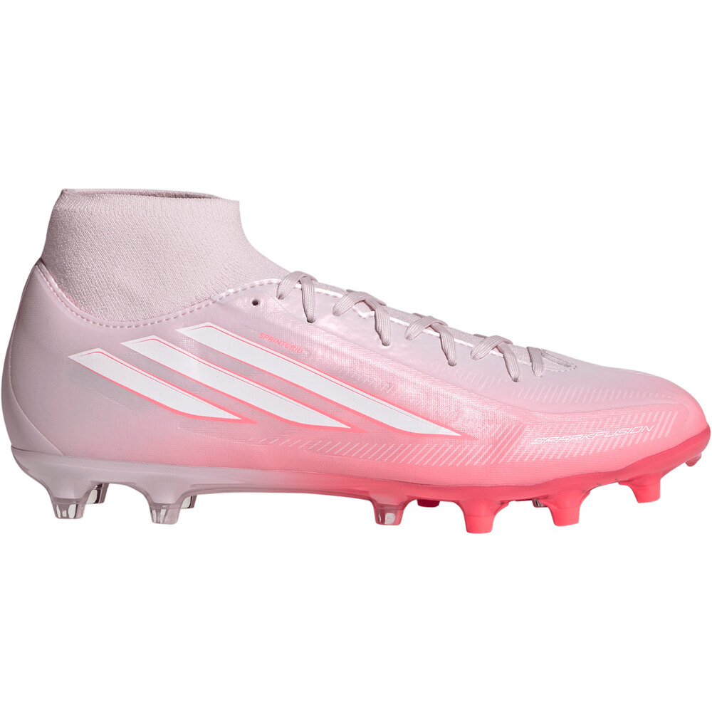 adidas botas de futbol cesped artificial F50 SPARKFUSION LEAGUE MID CUT lateral exterior