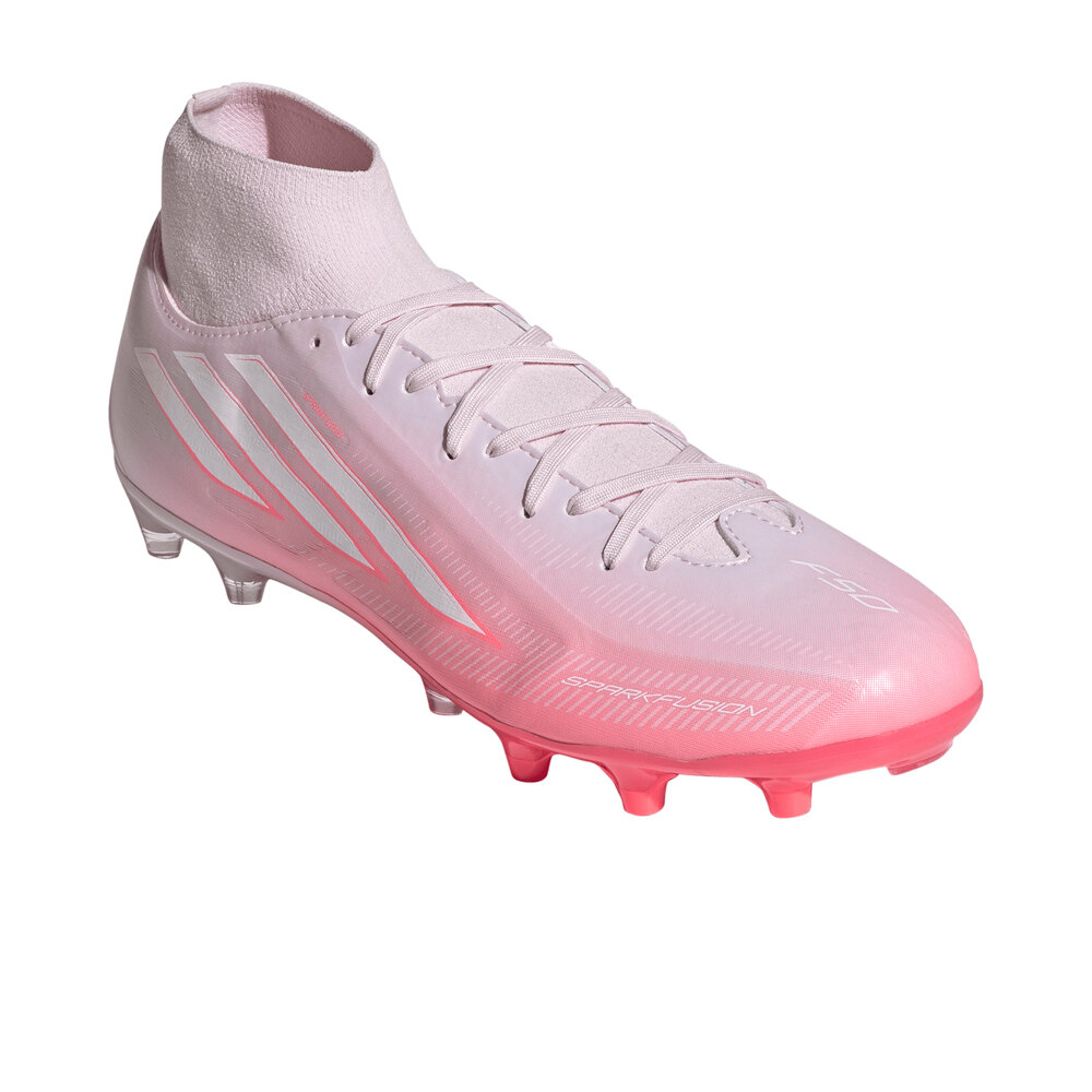 adidas botas de futbol cesped artificial F50 SPARKFUSION LEAGUE MID CUT lateral interior
