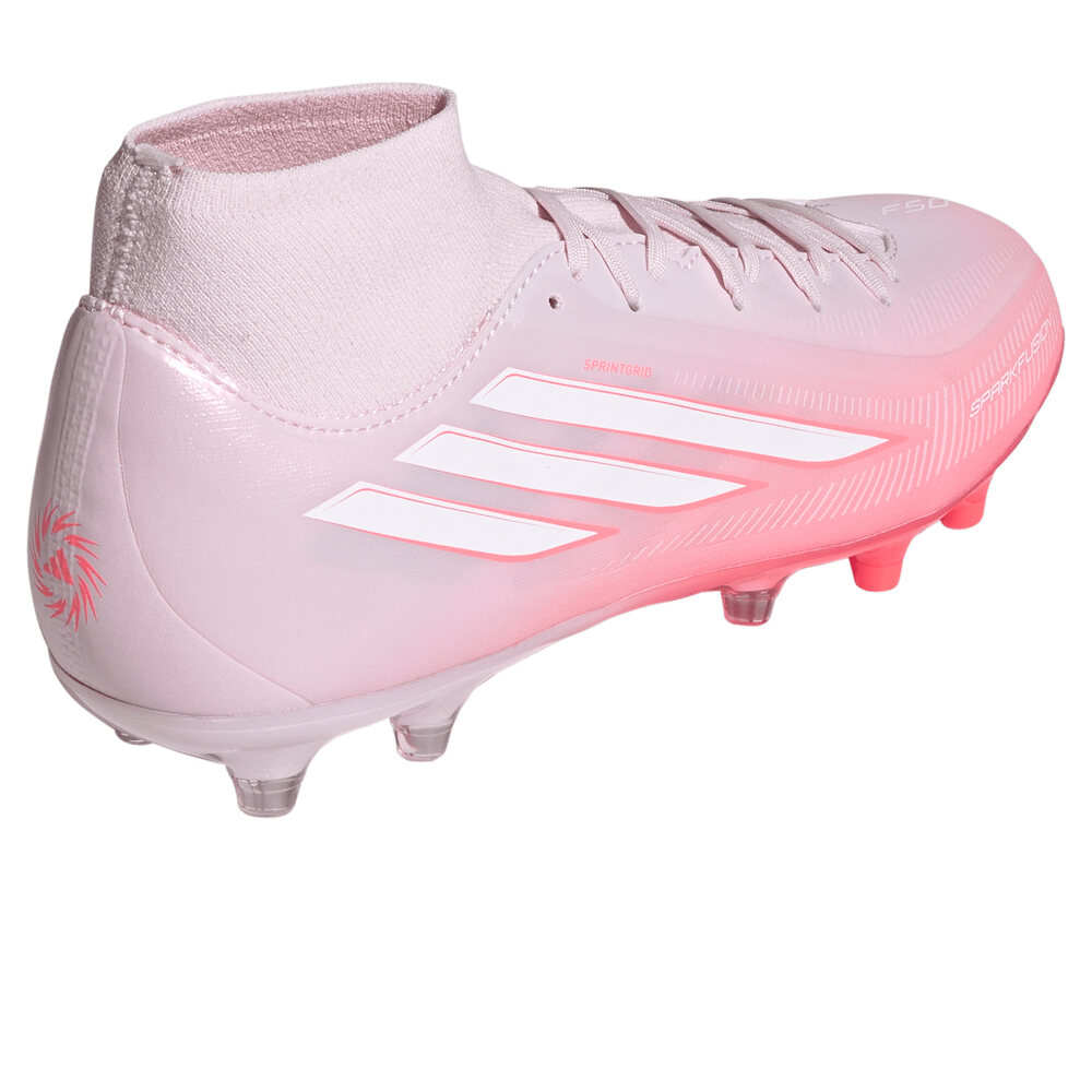 adidas botas de futbol cesped artificial F50 SPARKFUSION LEAGUE MID CUT vista trasera