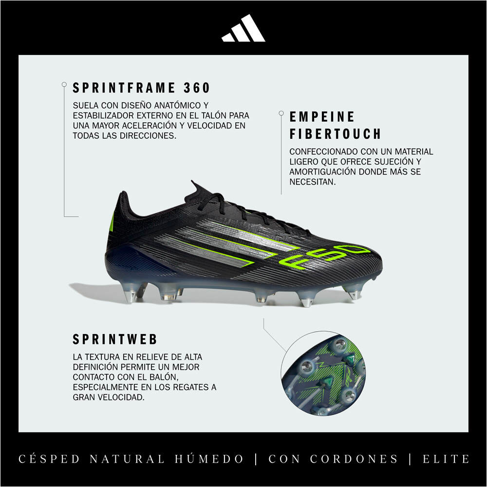adidas botas de futbol cesped natural F50 ELITE 06