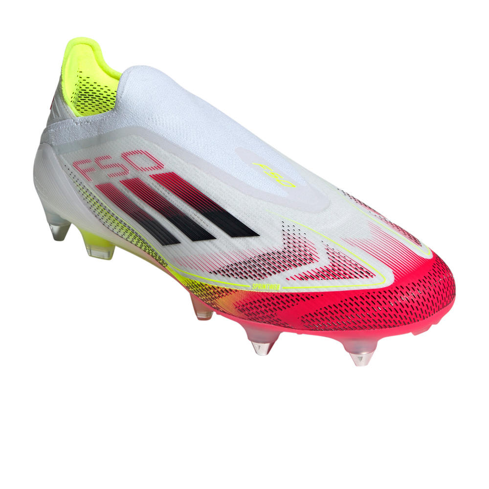 adidas botas de futbol cesped natural F50 Elite Laceless csped natural lateral interior