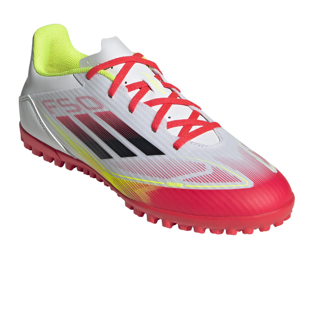 adidas botas de futbol multitaco y terreno duro F50 CLUB TF lateral interior
