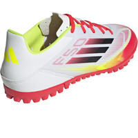 adidas botas de futbol multitaco y terreno duro F50 CLUB TF vista trasera
