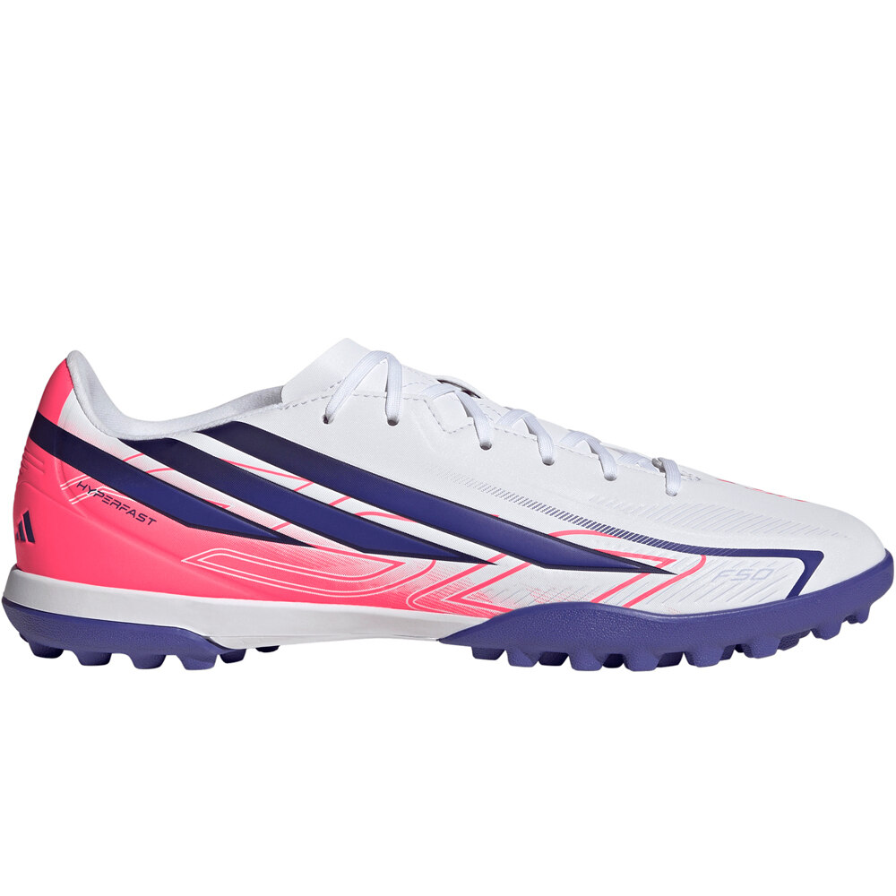 adidas botas de futbol multitaco y terreno duro F50 HYPERFAST CLUB lateral exterior