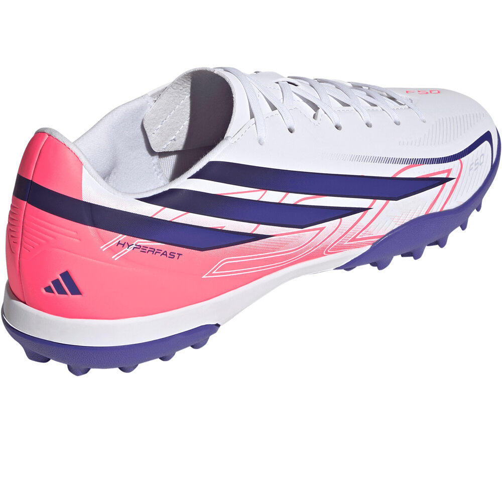 adidas botas de futbol multitaco y terreno duro F50 HYPERFAST CLUB vista trasera