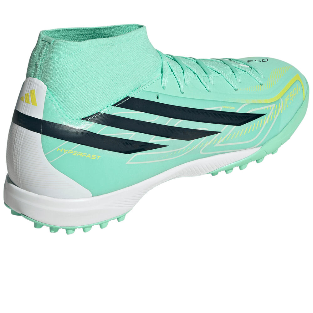 adidas botas de futbol multitaco y terreno duro F50 HYPERFAST LEAGUE vista trasera