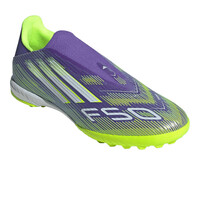 adidas botas de futbol multitaco y terreno duro F50 LEAGUE LL TURF lateral interior