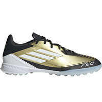 adidas botas de futbol multitaco y terreno duro F50 LEAGUE TF MESSI lateral exterior