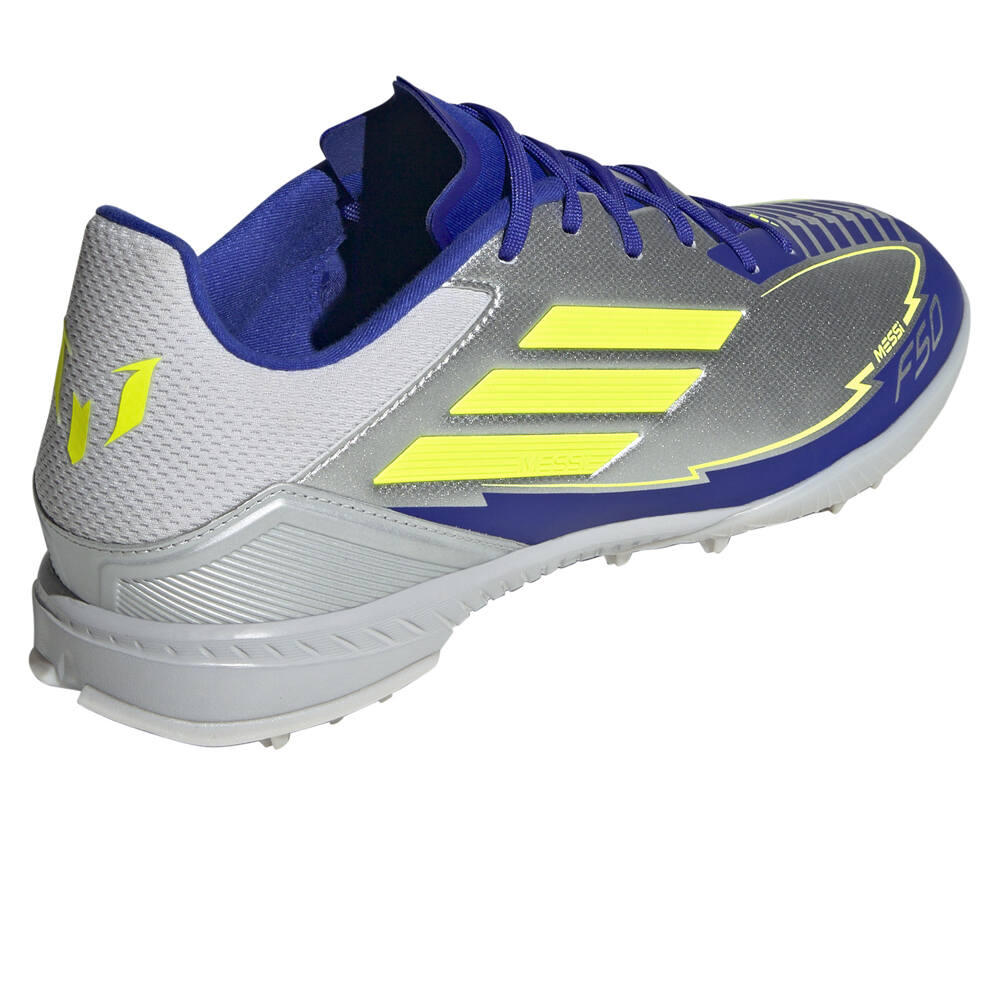 adidas botas de futbol multitaco y terreno duro F50 LEAGUE TF MESSI vista trasera