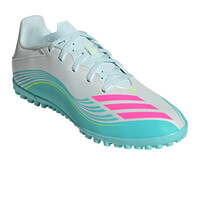 adidas botas de futbol multitaco y terreno duro F50 MESSI CLUB TURF lateral interior