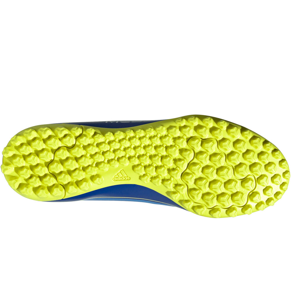 adidas botas de futbol multitaco y terreno duro F50 MESSI CLUB TURF vista superior