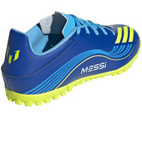 adidas botas de futbol multitaco y terreno duro F50 MESSI CLUB TURF vista trasera