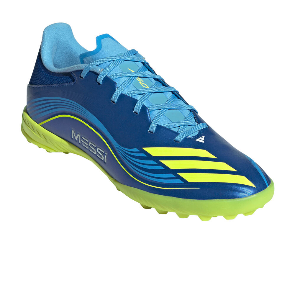 adidas botas de futbol multitaco y terreno duro F50 MESSI LEAGUE lateral interior