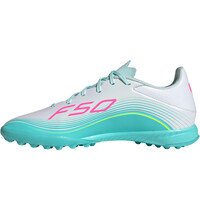 adidas botas de futbol multitaco y terreno duro F50 MESSI LEAGUE TURF puntera