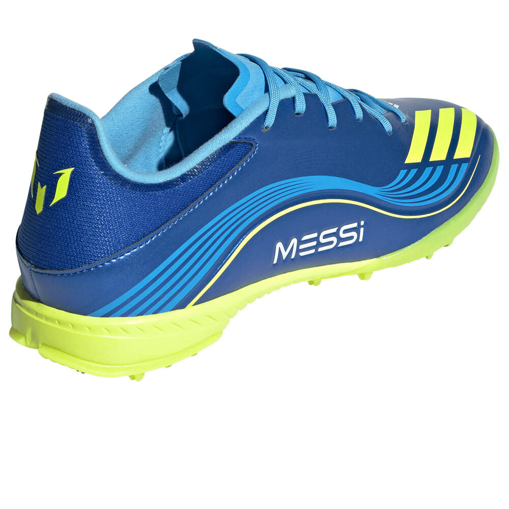 adidas botas de futbol multitaco y terreno duro F50 MESSI LEAGUE vista trasera