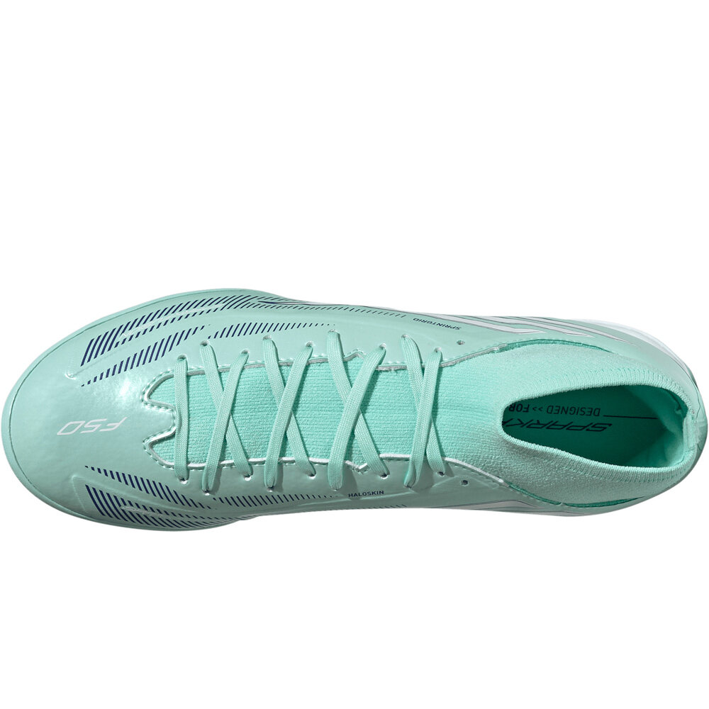 adidas botas de futbol multitaco y terreno duro F50 SPARKFUSION LEAGUE MID CUT 05