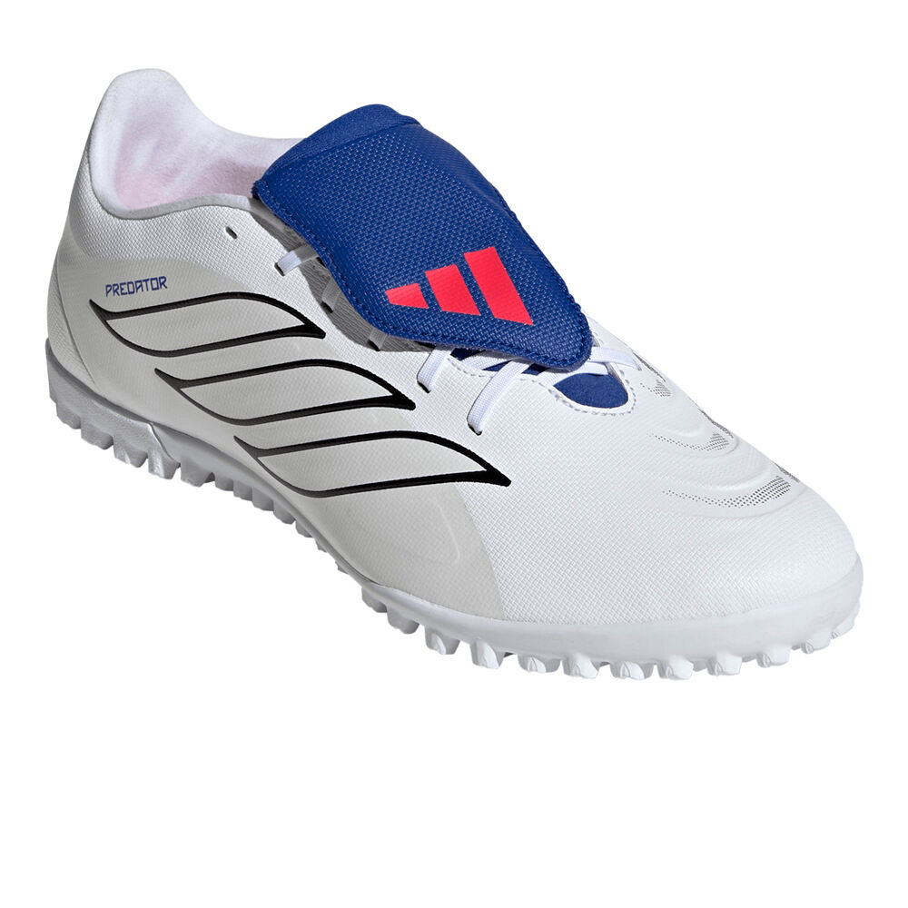 adidas botas de futbol multitaco y terreno duro PREDATOR CLUB FOLD-OVER TONGUE TURF lateral interior