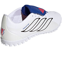 adidas botas de futbol multitaco y terreno duro PREDATOR CLUB FOLD-OVER TONGUE TURF vista trasera