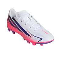 adidas botas de futbol niño cesped artificial F50 CLUB FG JR BLAZRO lateral interior