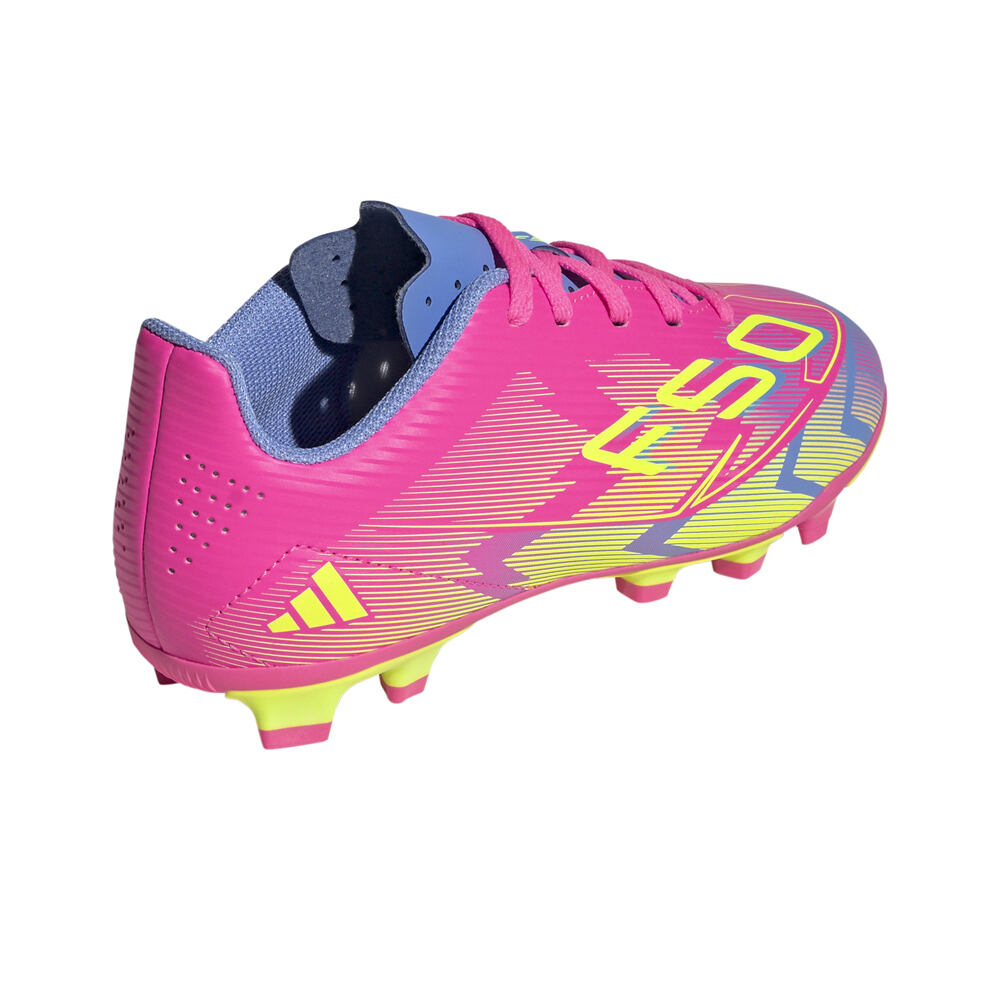 adidas botas de futbol niño cesped artificial F50 CLUB FG/MG J vista trasera