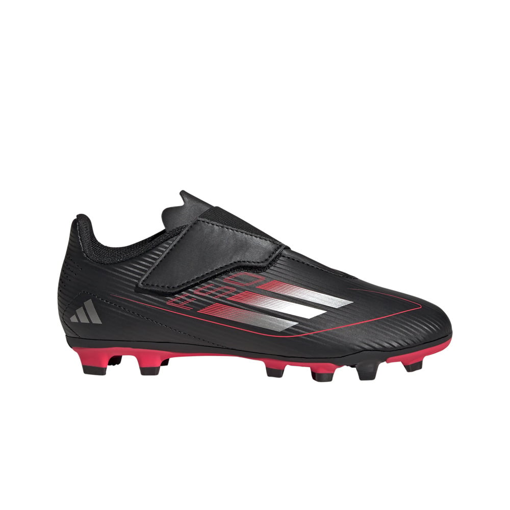 adidas botas de futbol niño cesped artificial F50 CLUB VEL FG/MG J lateral exterior