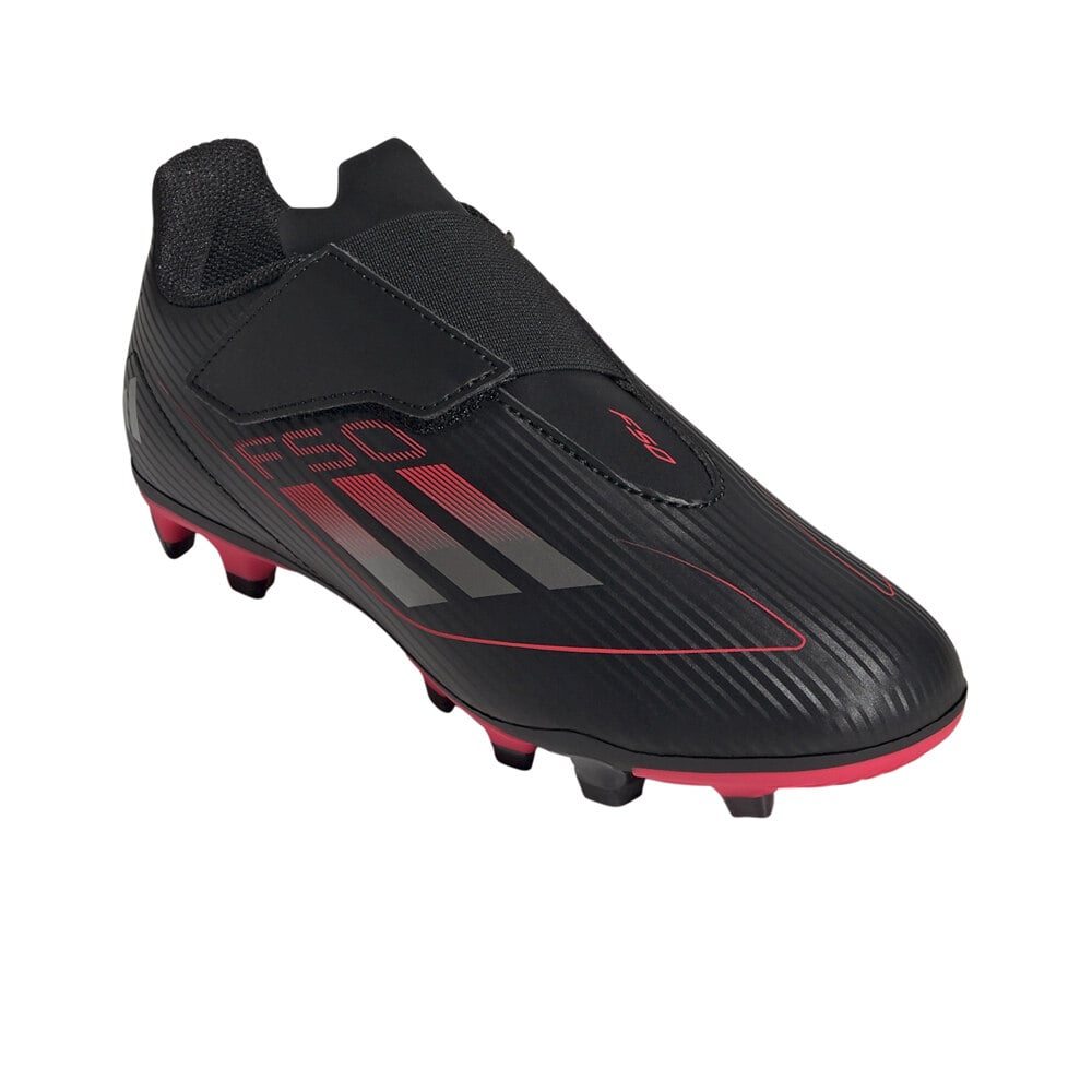 adidas botas de futbol niño cesped artificial F50 CLUB VEL FG/MG J lateral interior