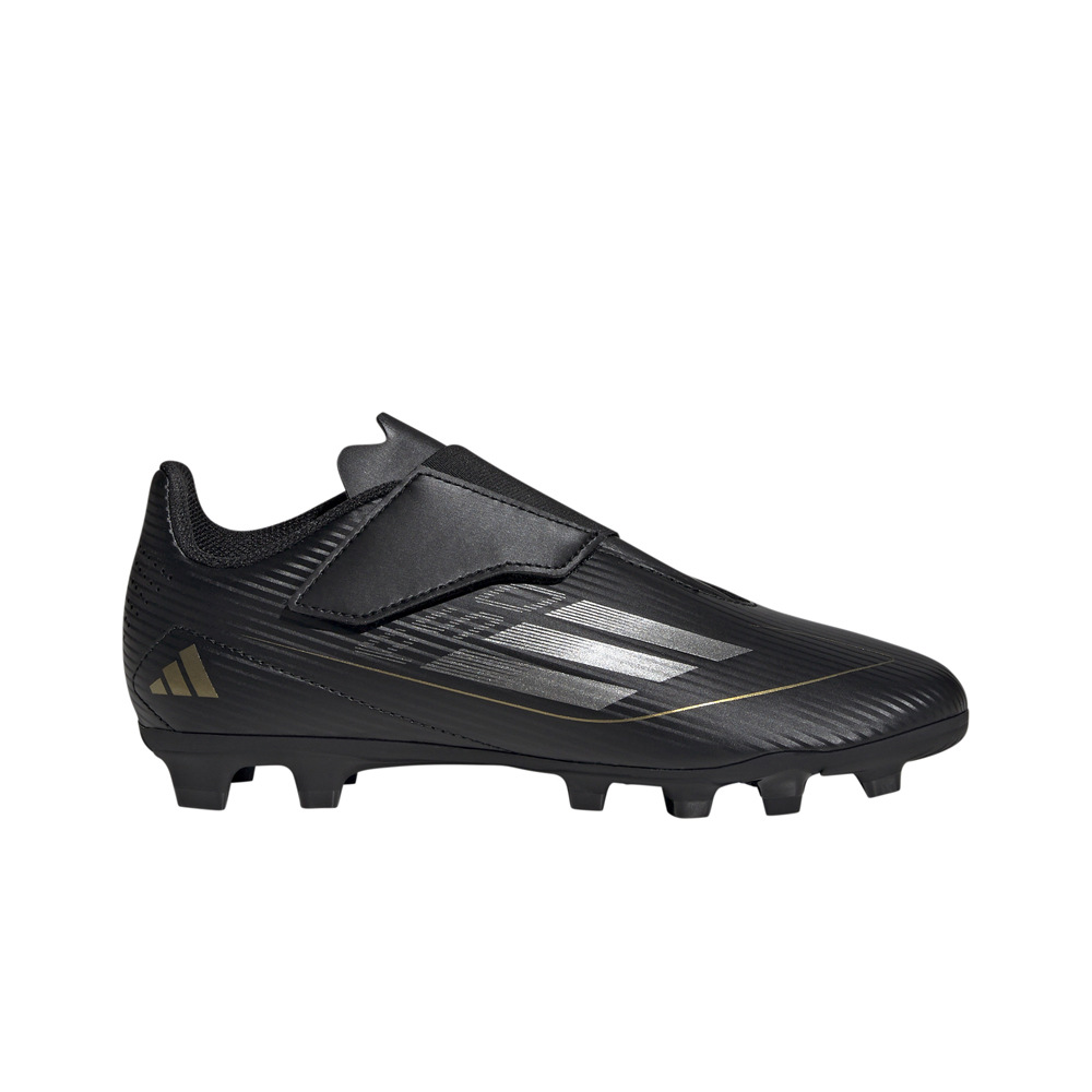 adidas botas de futbol niño cesped artificial F50 CLUB VEL FxG J lateral exterior