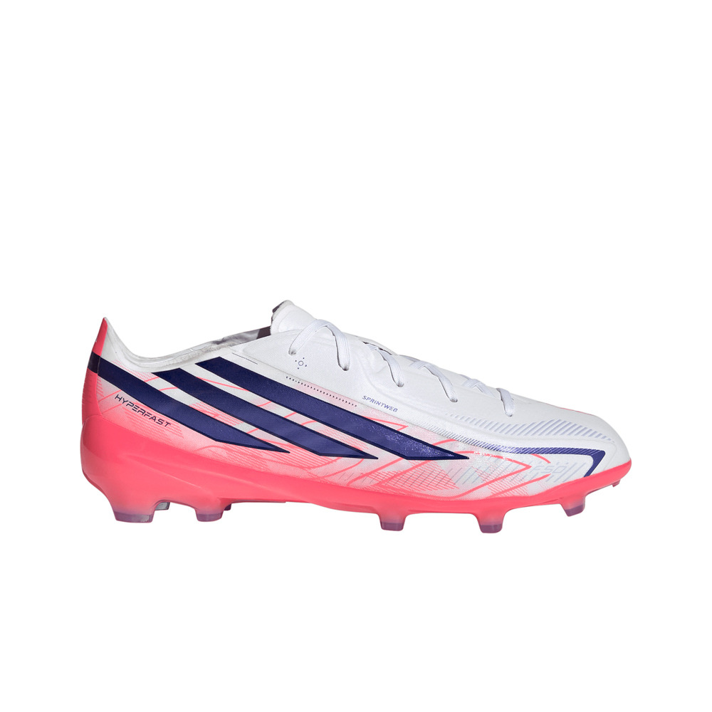 adidas botas de futbol niño cesped artificial F50 ELITE FG JR BLAZRO lateral exterior