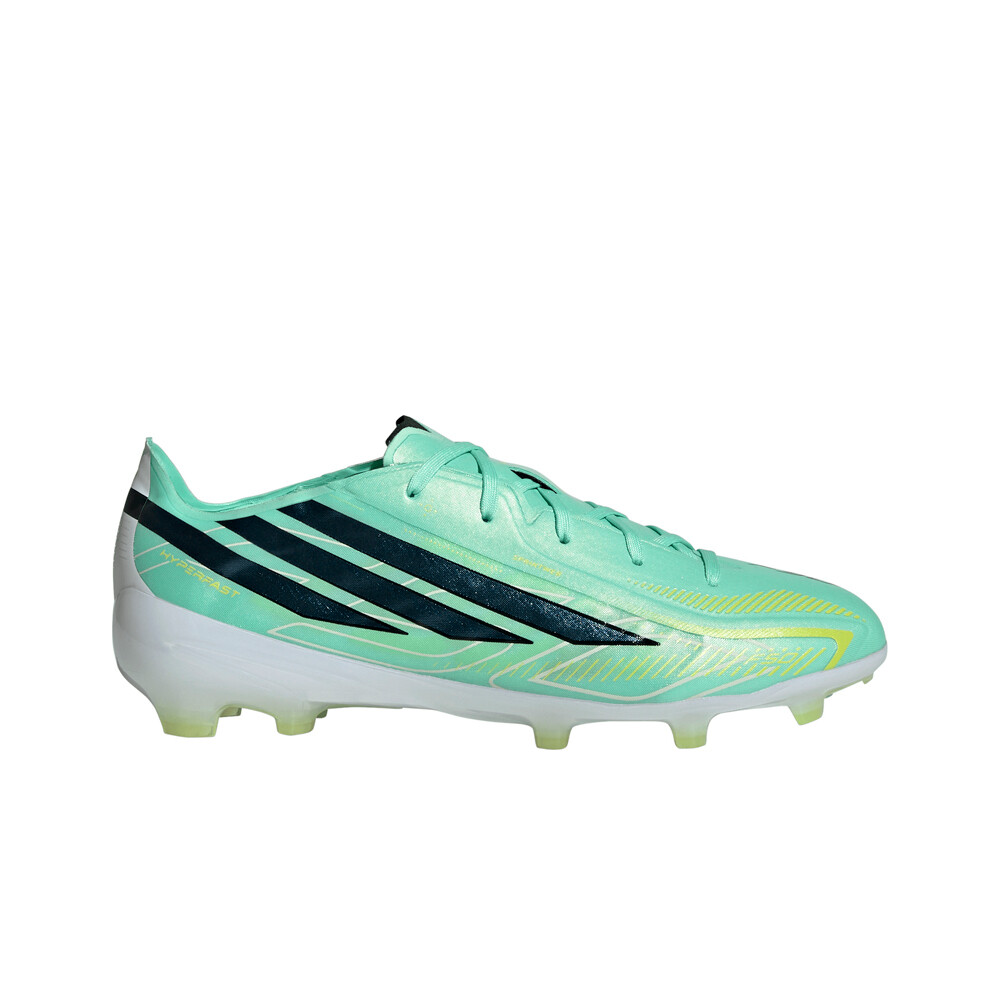 adidas botas de futbol niño cesped artificial F50 ELITE FG JR VEAMNE lateral exterior