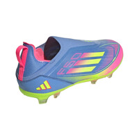 adidas botas de futbol niño cesped artificial F50 Elite Laceless csped natural vista trasera