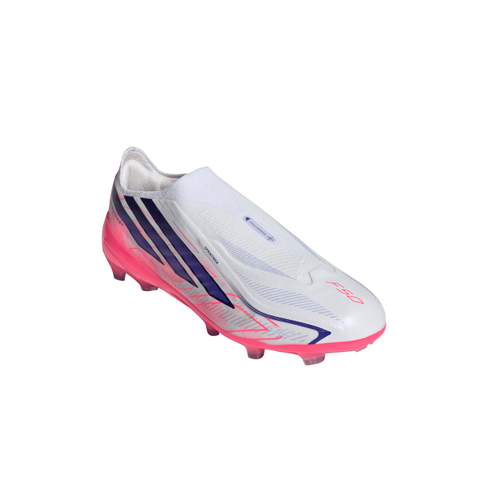 adidas botas de futbol niño cesped artificial F50 ELITE LL FG JR BLAZRO lateral interior