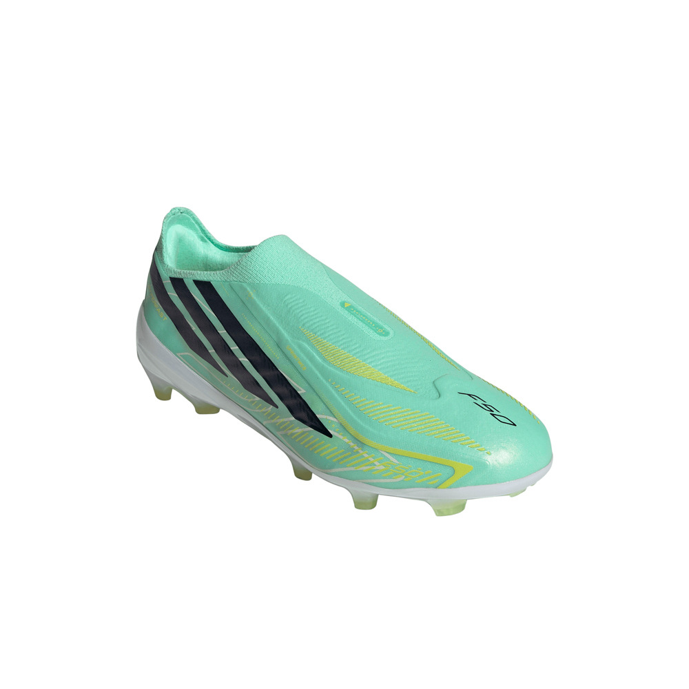 adidas botas de futbol niño cesped artificial F50 ELITE LL FG JR VEAMNE lateral interior