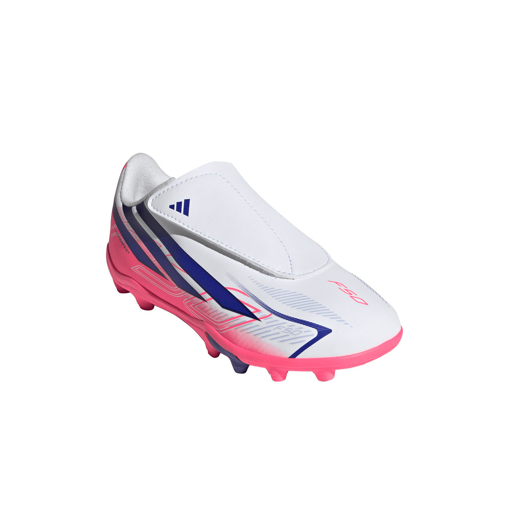 adidas botas de futbol niño cesped artificial F50 HYPERFAST CLUB lateral interior