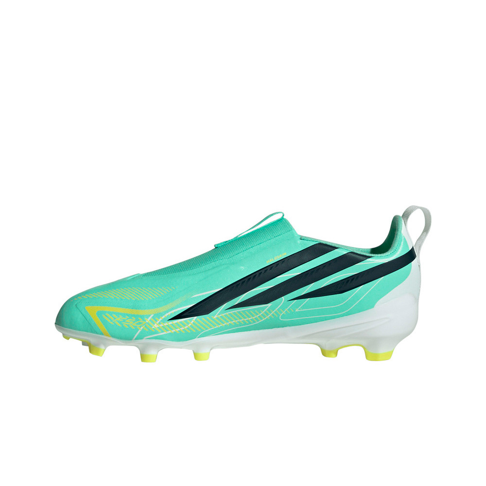 adidas botas de futbol niño cesped artificial F50 HYPERFAST LEAGUE LACELESS puntera