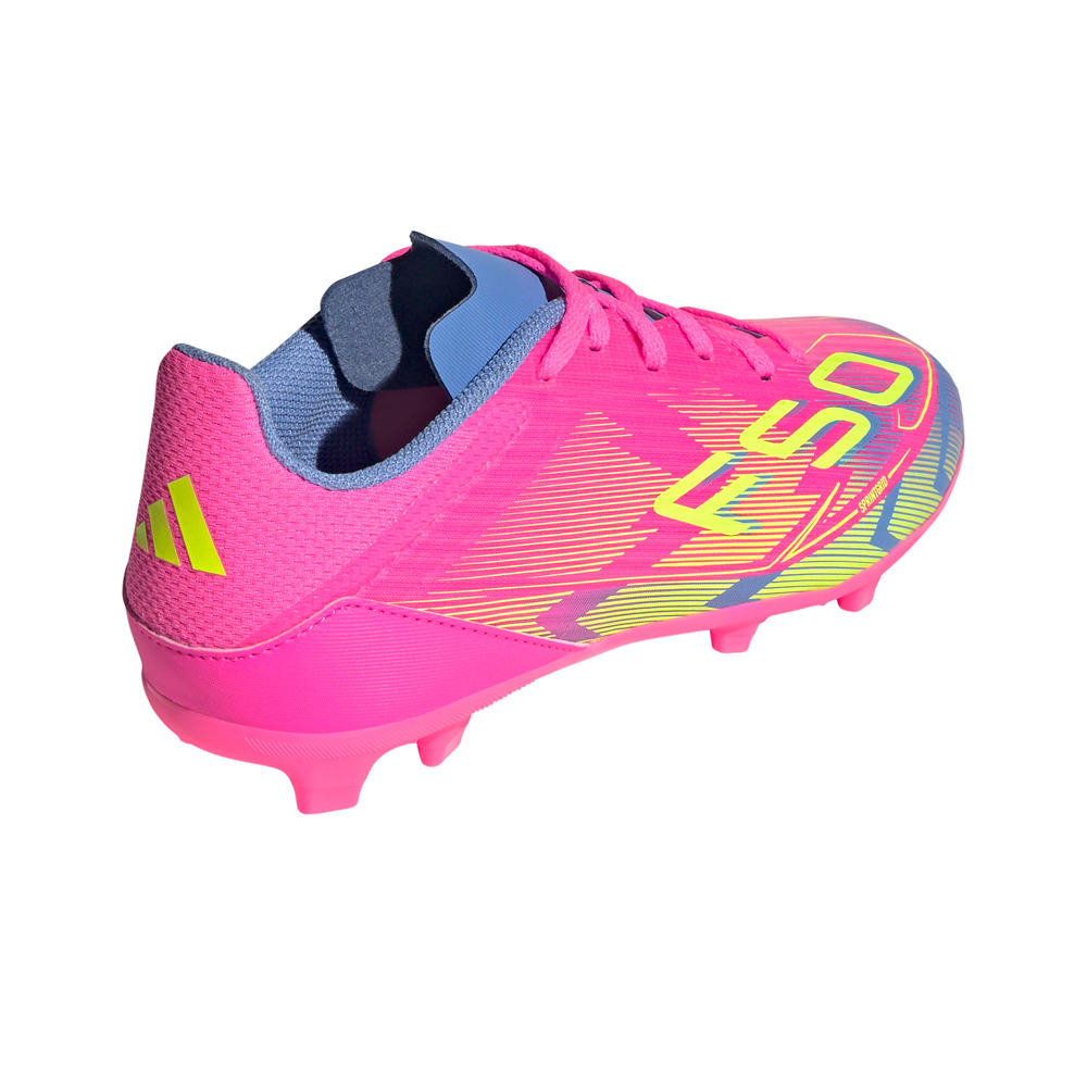 adidas botas de futbol niño cesped artificial F50 League csped natural/multisup vista trasera