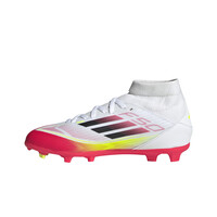 adidas botas de futbol niño cesped artificial F50 LEAGUE FG/MG MID J BLRO puntera