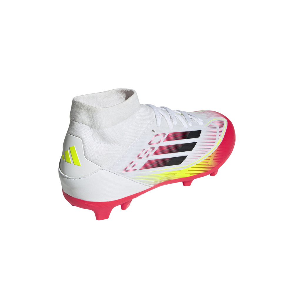 adidas botas de futbol niño cesped artificial F50 LEAGUE FG/MG MID J BLRO vista trasera